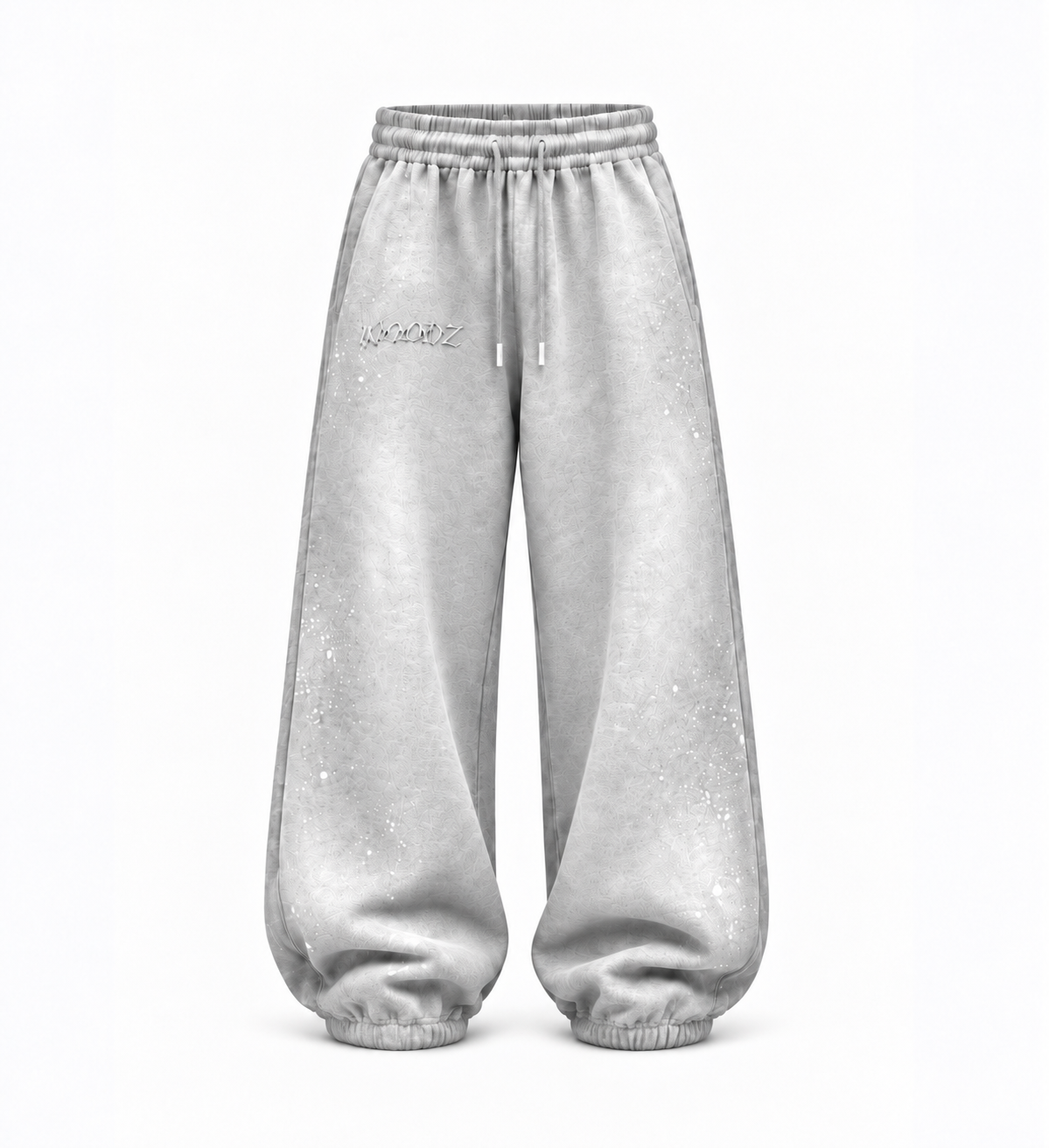 Pantalon jogging oversize WOODZ gris